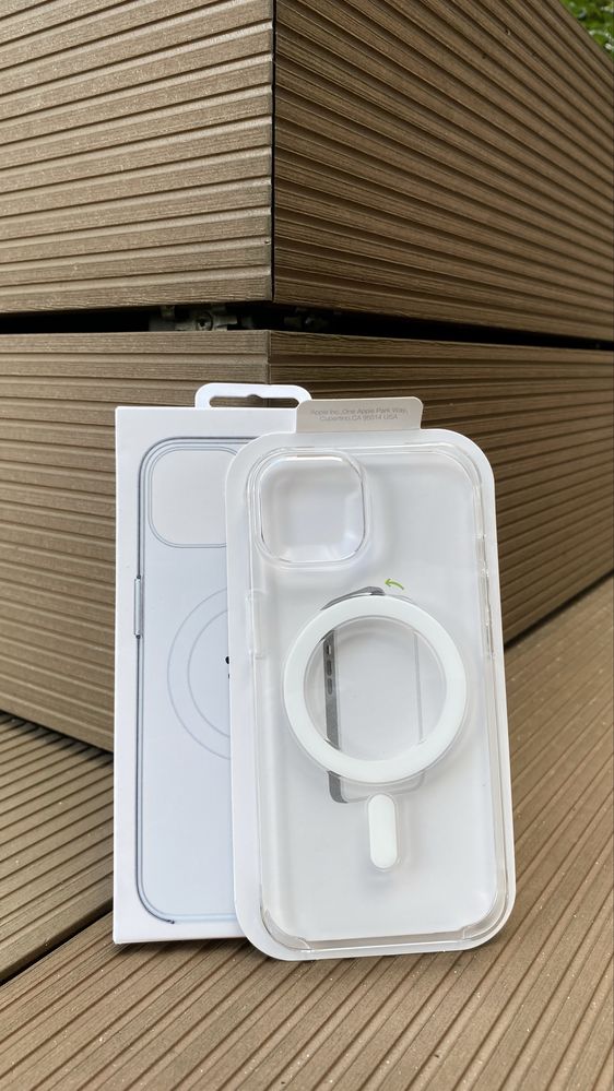 Oryginalne Przezroczyste Magsafe Etui do Iphone’a 15/Pro/Plus/Pro Max