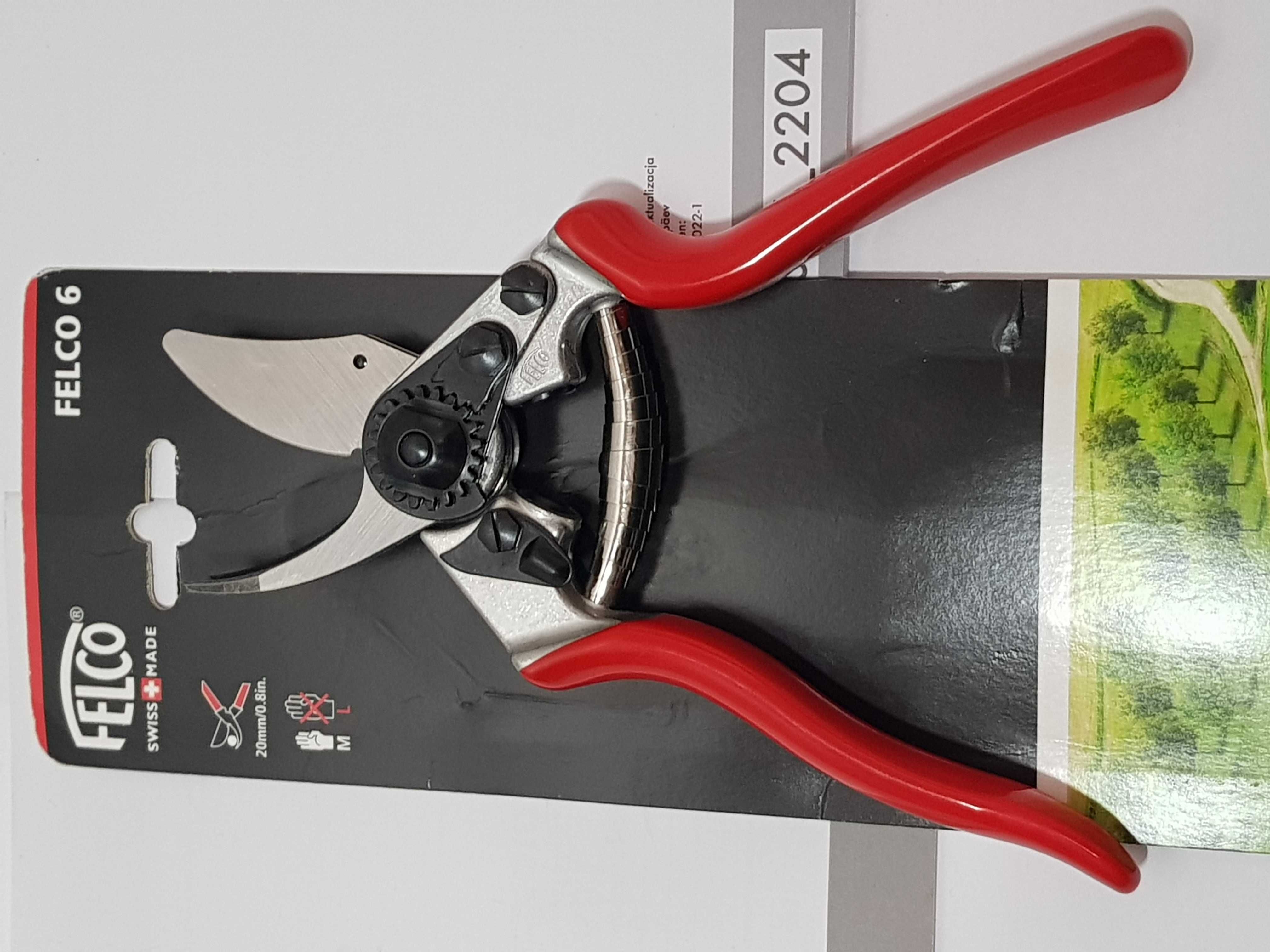 FELCO 6 sekator szwajcarski Stal hartowana dług. 19,5cm