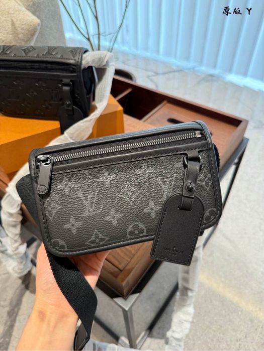 Сумка мужская Louis Vuitton Bosphore клатч через плечо унисекс кожа