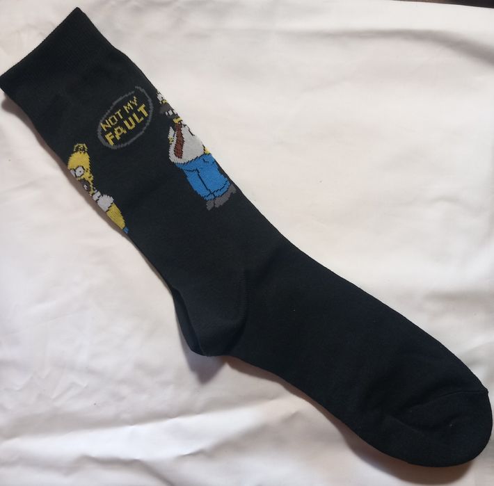 Meias animadas Simpsons