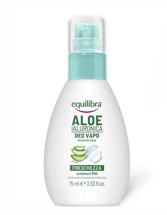 EQUILIBRA Aloesowy dezodorant z kwasem hialuronowym spray