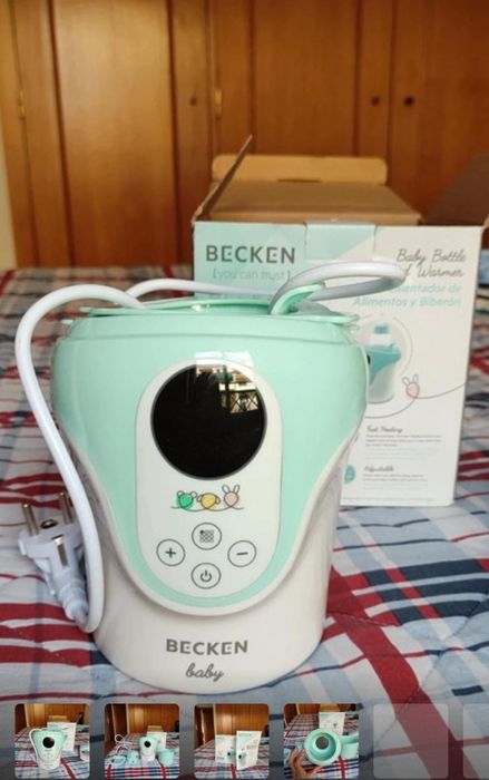 Aquecedor de biberões novo becken

Usado uma vez. 
Deixamos de precisa