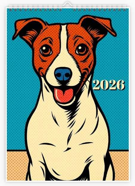 Zestaw 3* Torba Psia matka wariatka + kalendarz  PSIEBAMBETLE