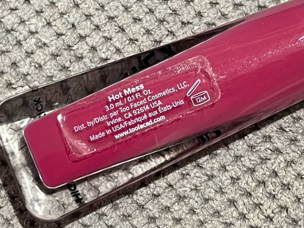 Too Faced Melted Latex Liquified High Shine Lipstick mini travel size