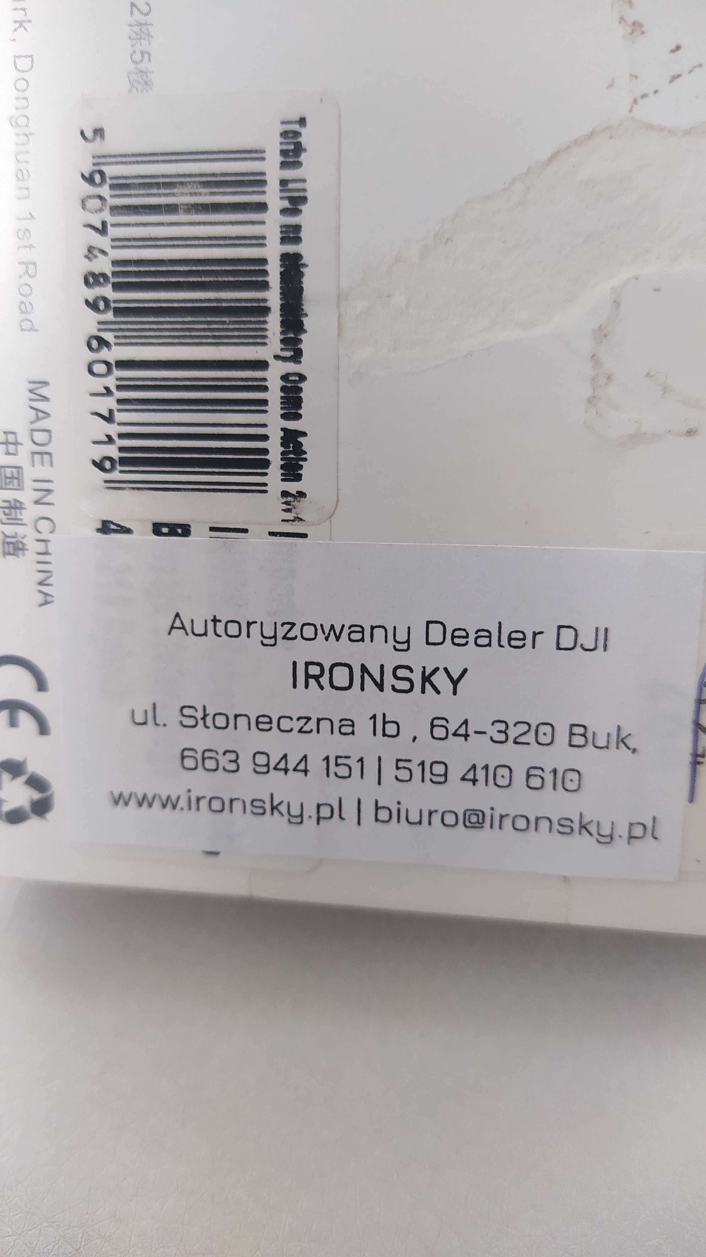Ognioodporna torba bezpieczeństwa do akumulatorów kamery Osmo Action