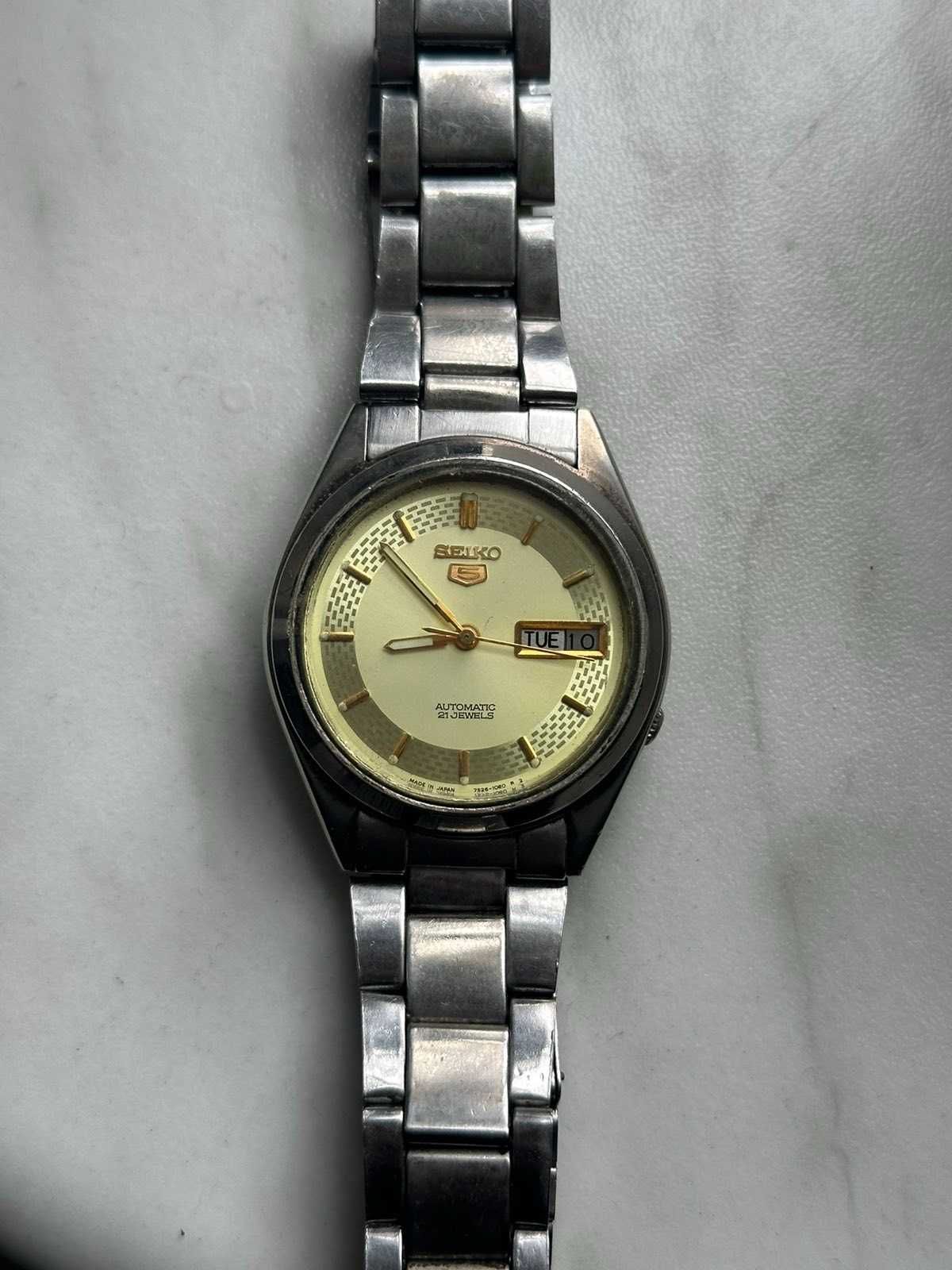 часы Seiko 5 Automatic 21 Jewels мужские