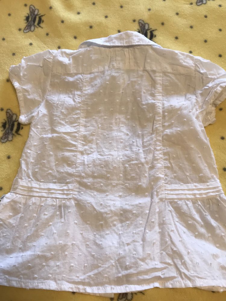 Платье для девочки, белая рубашка на девочку