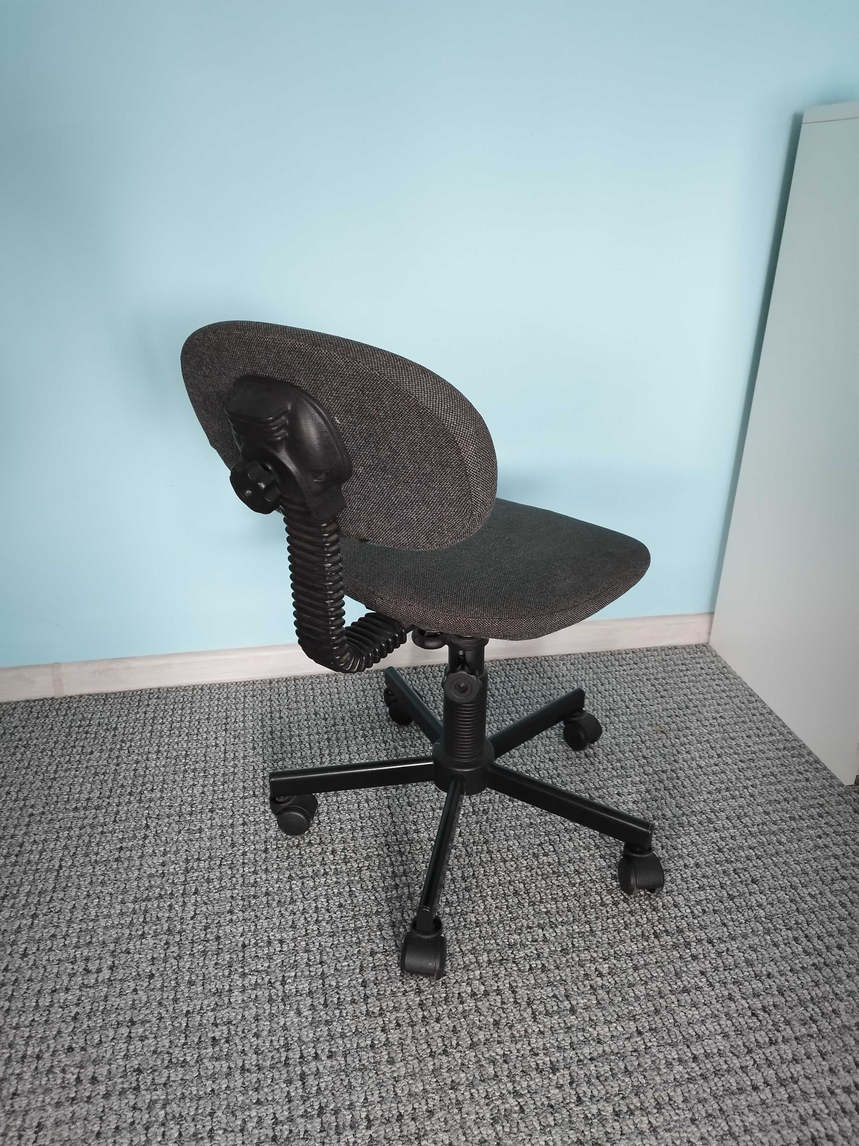 Krzesło biurowe obrotowe szare