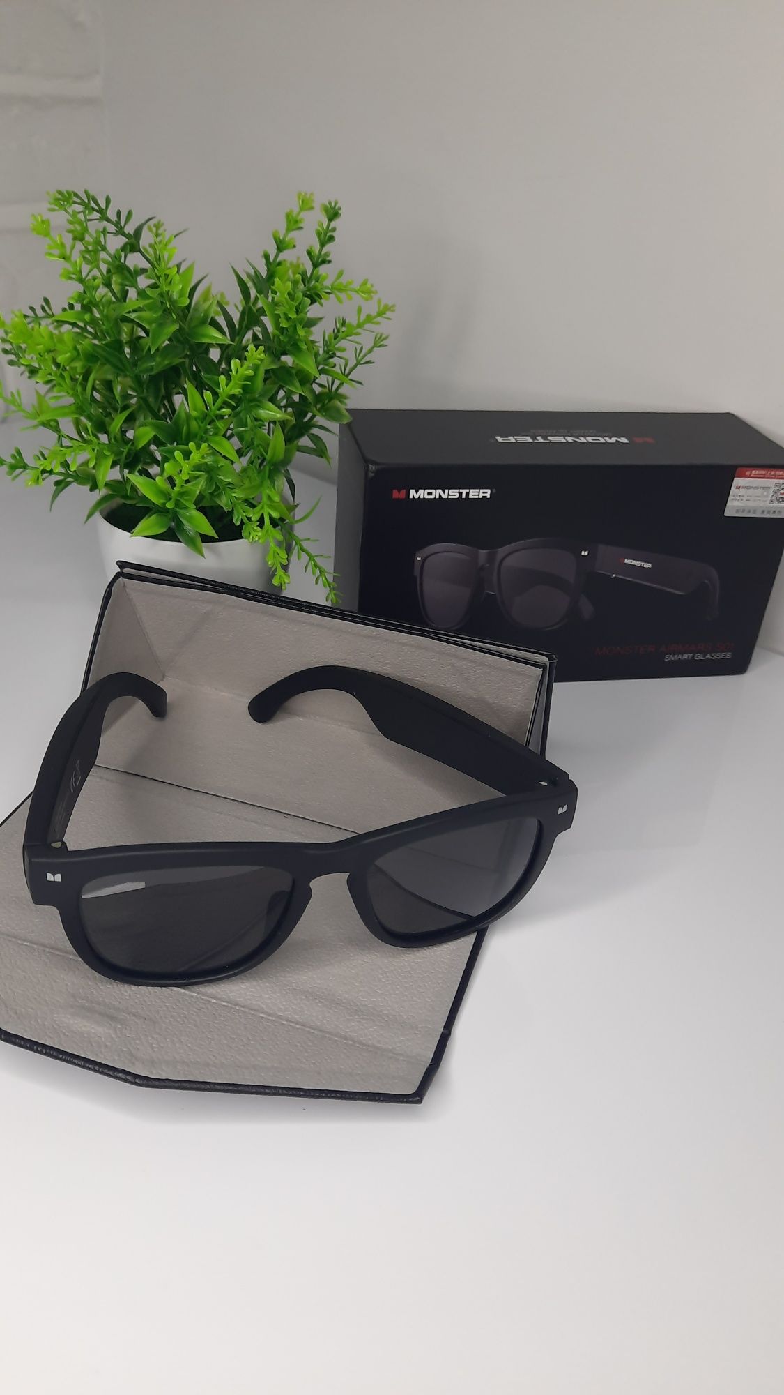 Смарт Bluetooth сонцезахисні окуляри-навушники  MONSTER AIRMARS S01