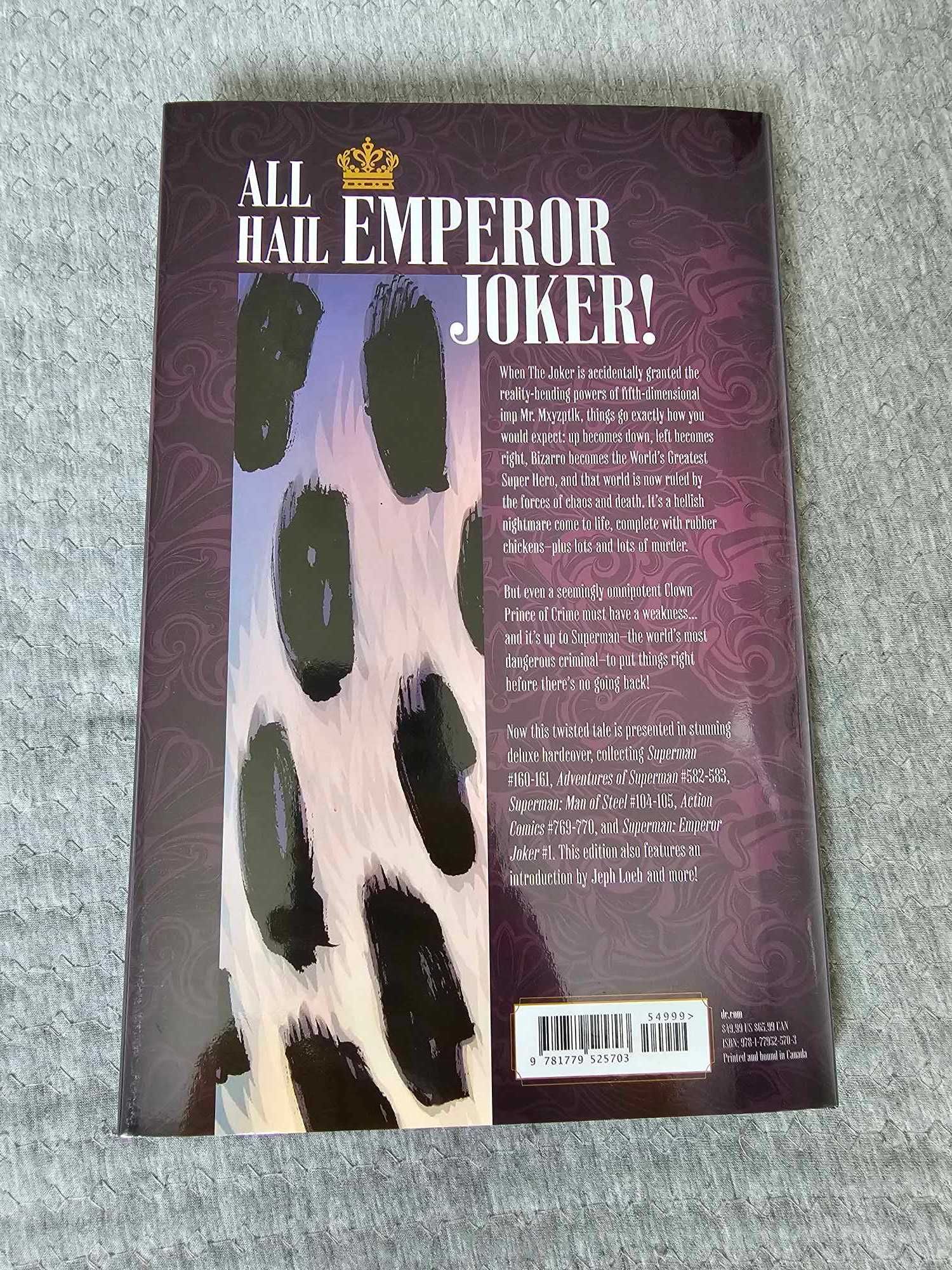 Superman Emperor Joker The Deluxe Edition HC