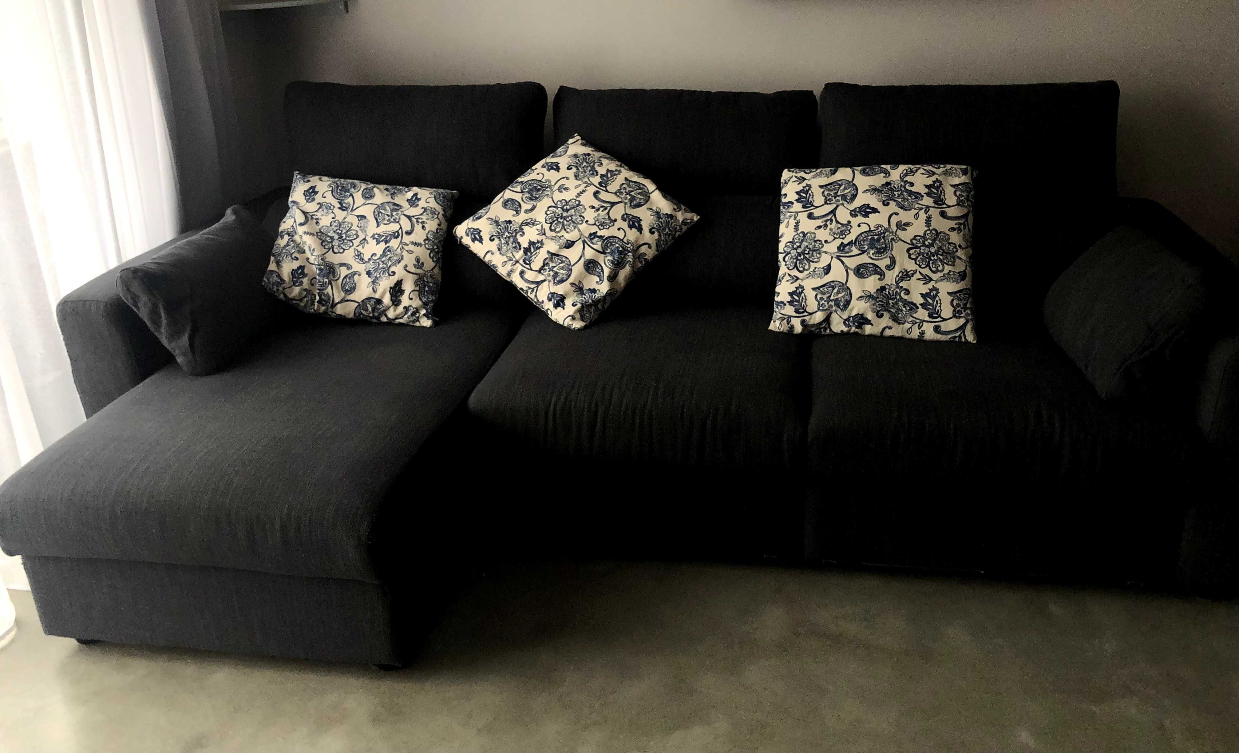 Sofa 3-osobowa z szezlongiem Ikea ESKILSTUNA