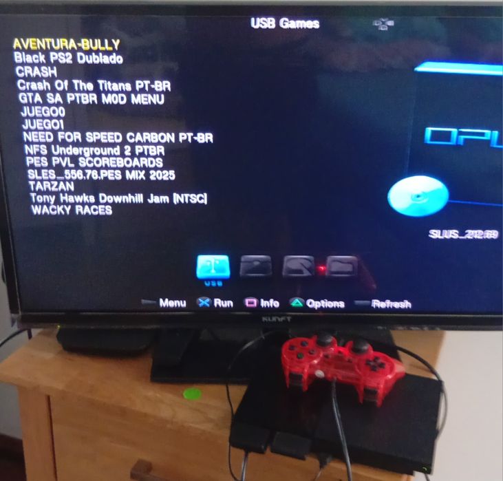 Playstation 2 Com vários jogos