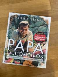 Livro Papa quilometros novo Ljubomir Stanisic