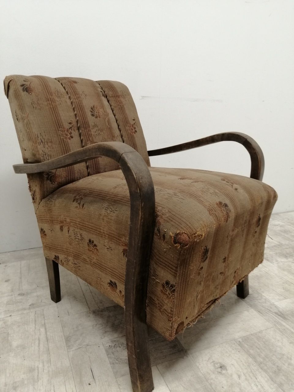 Fotel art deco lata 50-te vintage