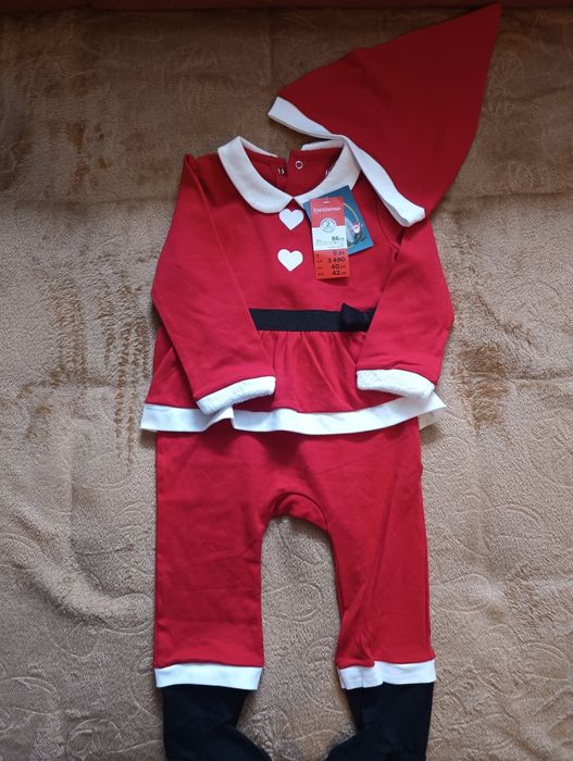 Strój Mikołaja rozmiar 86