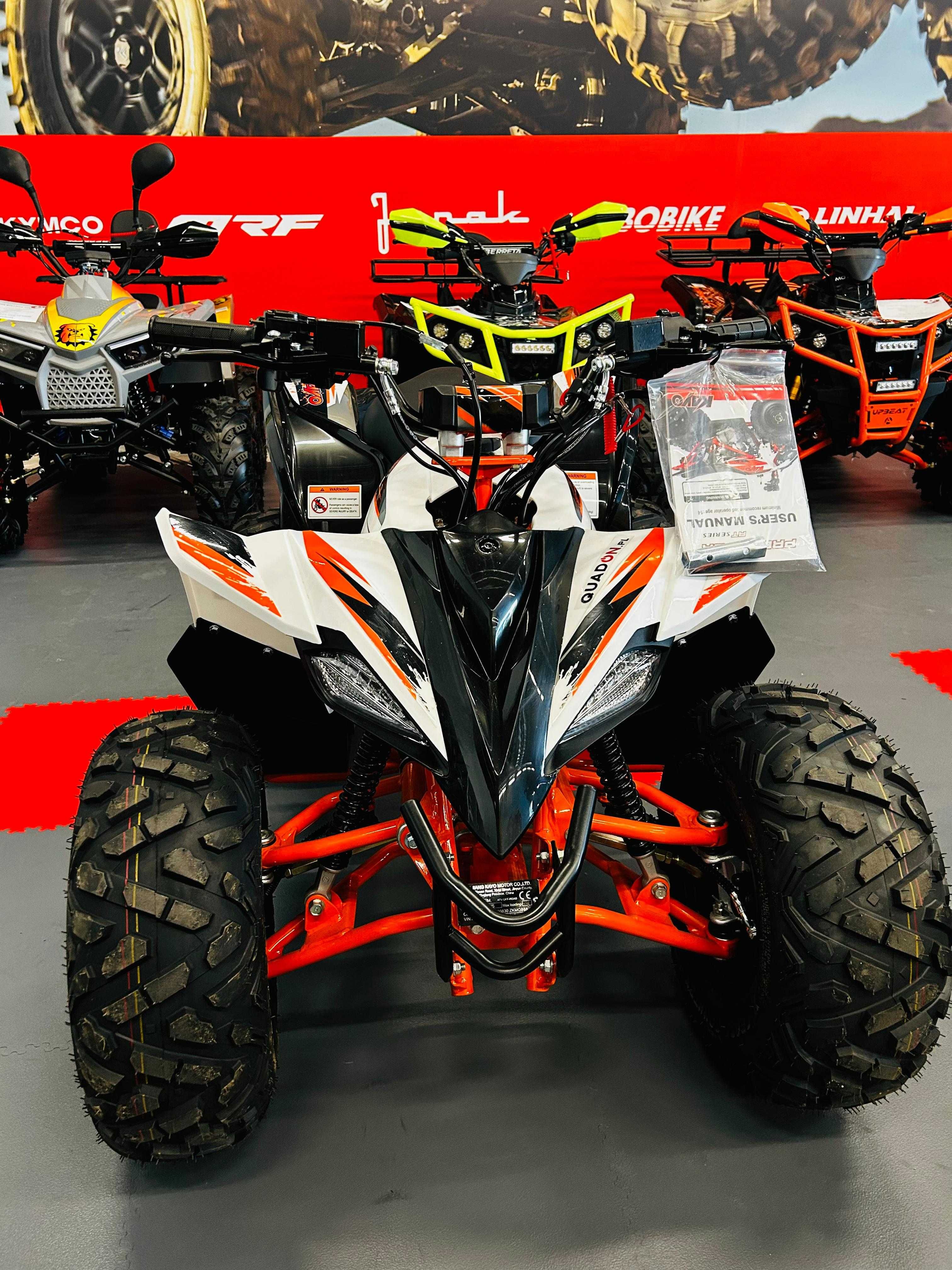 Quad Kayo AT125 dla dzieci, nowy, trwały, najlepszy wybór QuadON