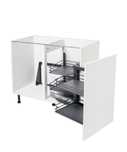 Kosz Cargo GoodHome Pebre 100 cm narożny prawy