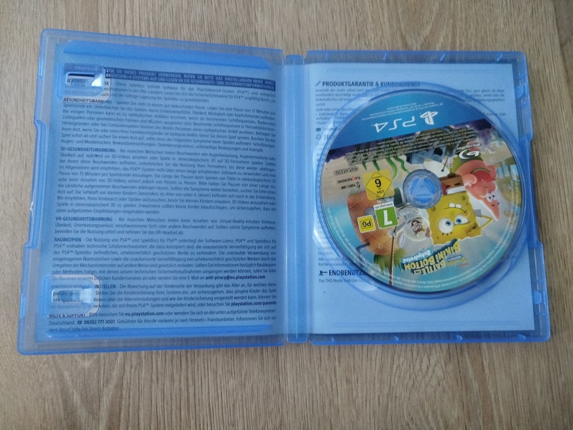 PS4 PS5 SpongeBob gra dzieci