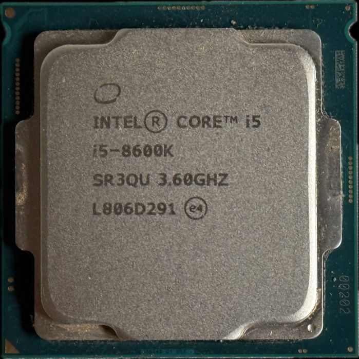 Procesor Intel Core i5-8600K 6 x 3,6 GHz gen. 8 LGA 1151