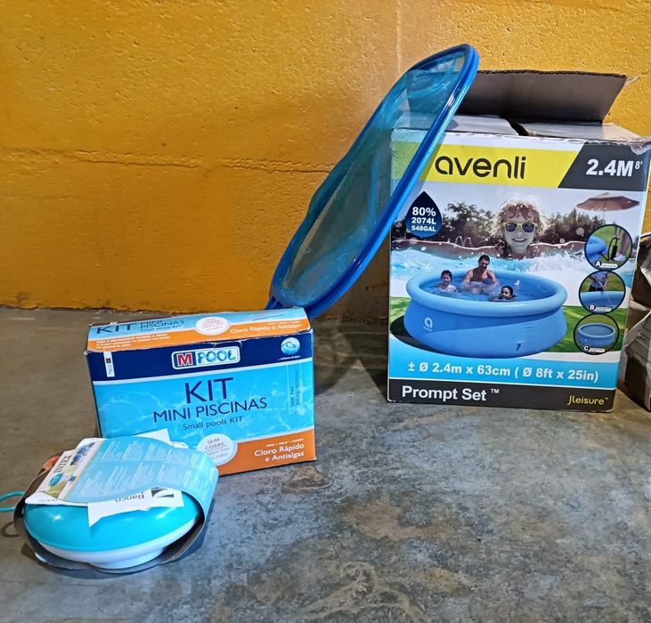 Piscina com  kit