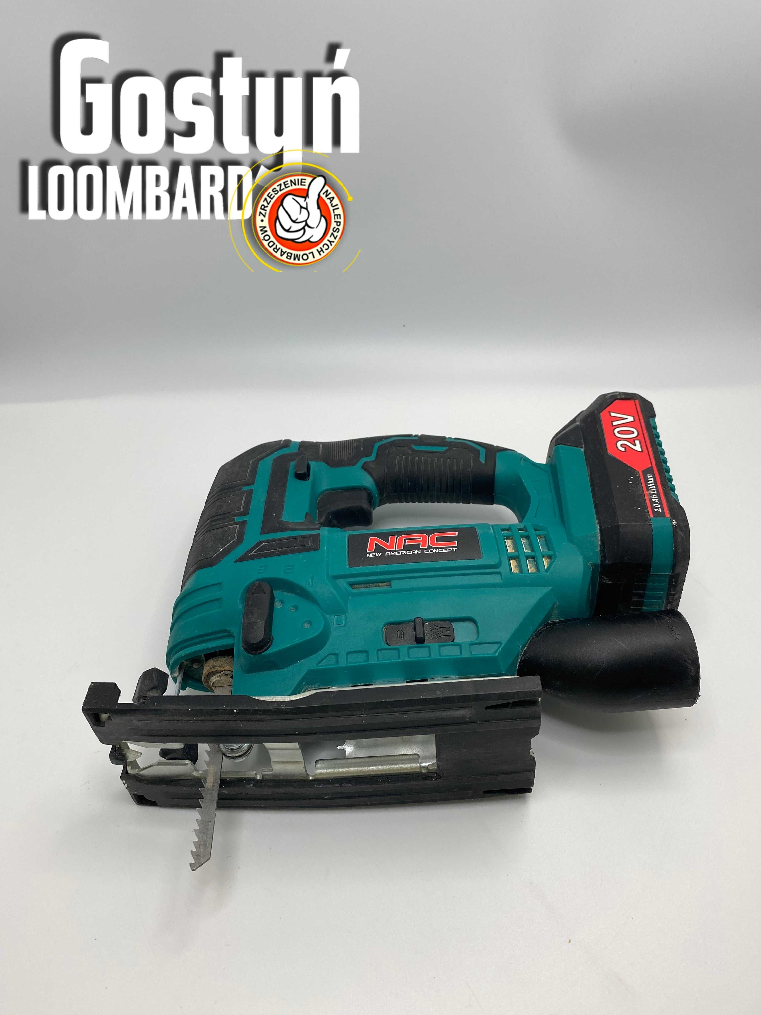 od Loombard Gostyń Wyrzynarka Nac JS-20-LI-20V KOMPLET!