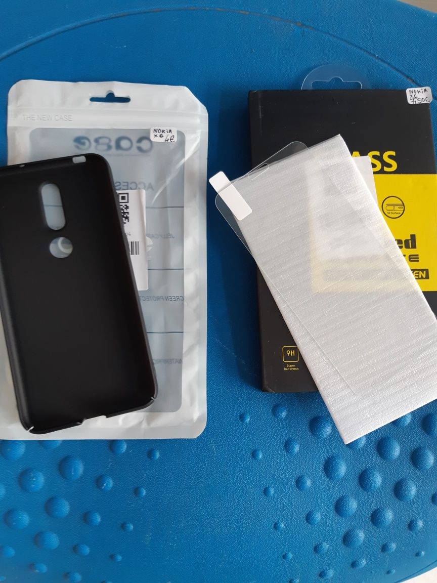 Capa e pelicula para nokia x6