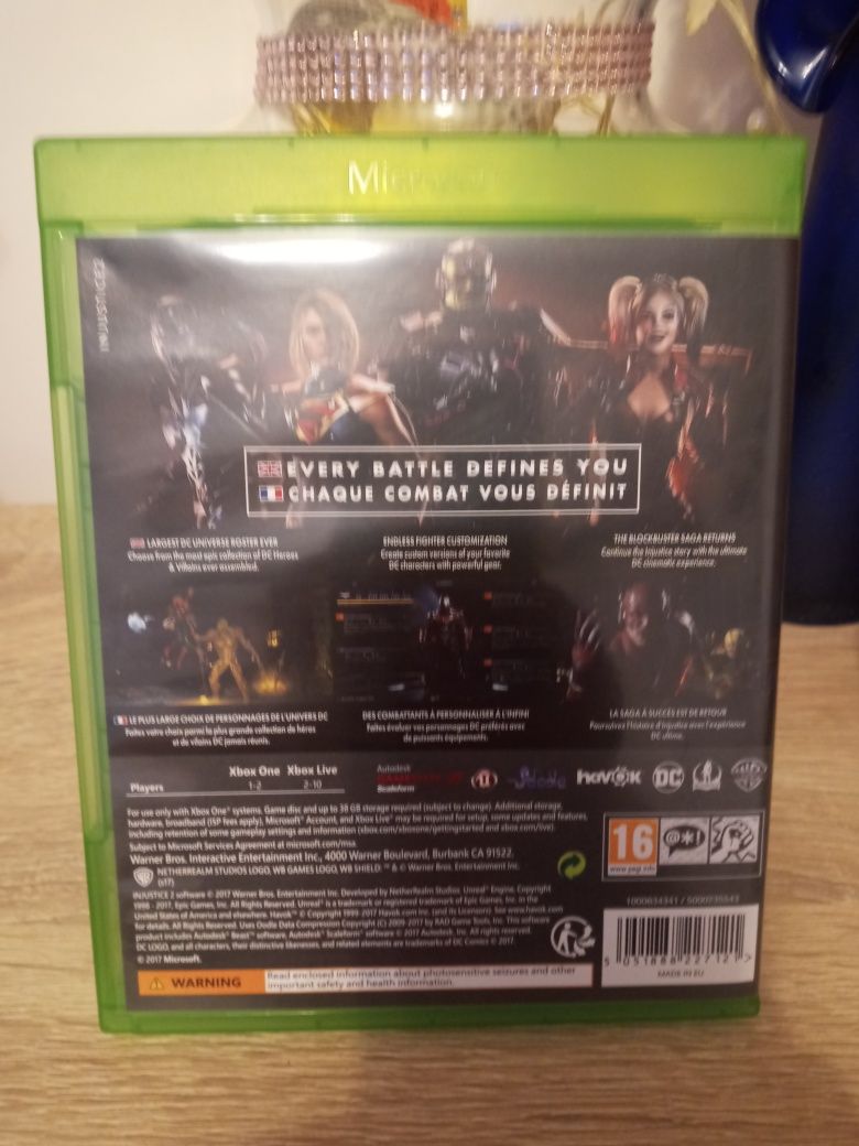 Injustice 2 gra Xbox One