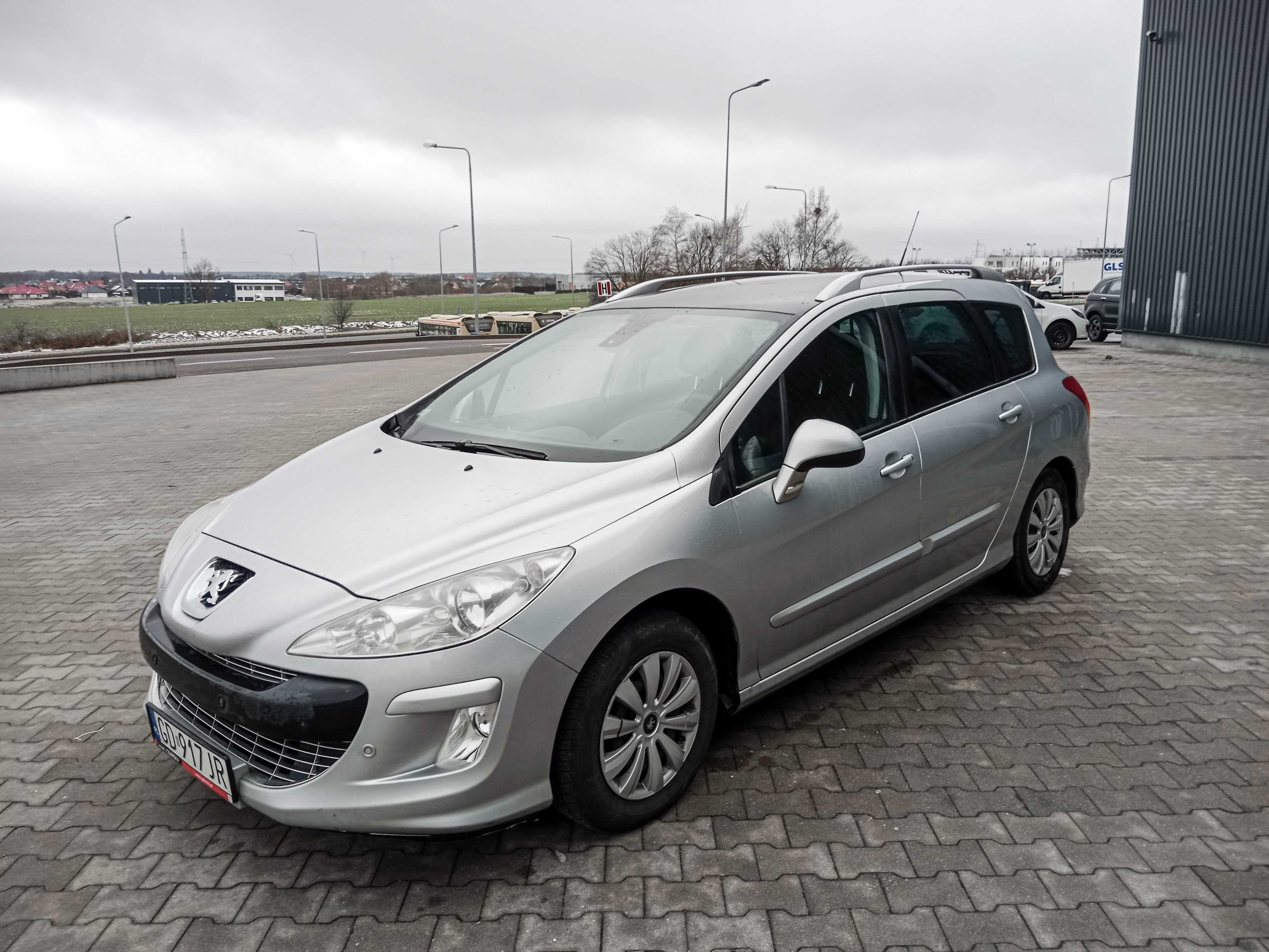 Peugeot 308 1.6 HDI, panoramiczny dach