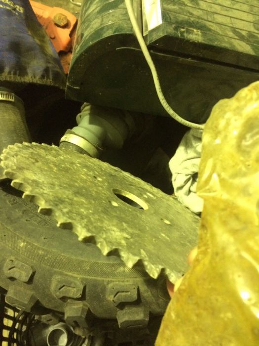 Cremalheira de Aluminio e corrente