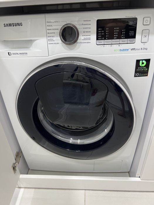 Pralka Samsung ecobubble 8kg Slim WW80K5210VW/EO