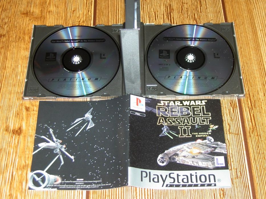 STAR WARS REBEL ASSAULT II Gwiezdne Wojny PSX One playstation 3