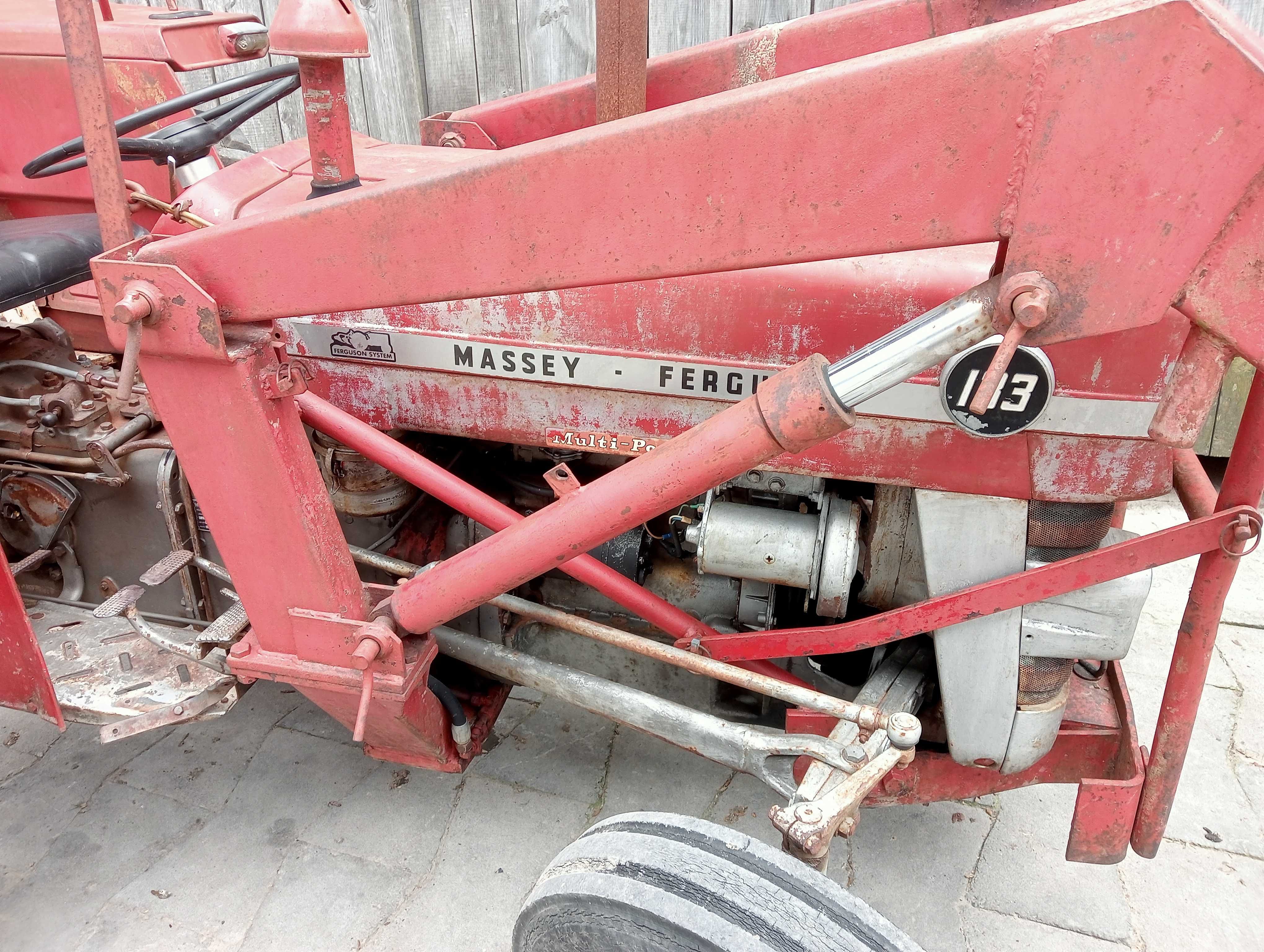 Massey Ferguson Mf 133 3P Dokumenty, Tur, Szufla, Transport