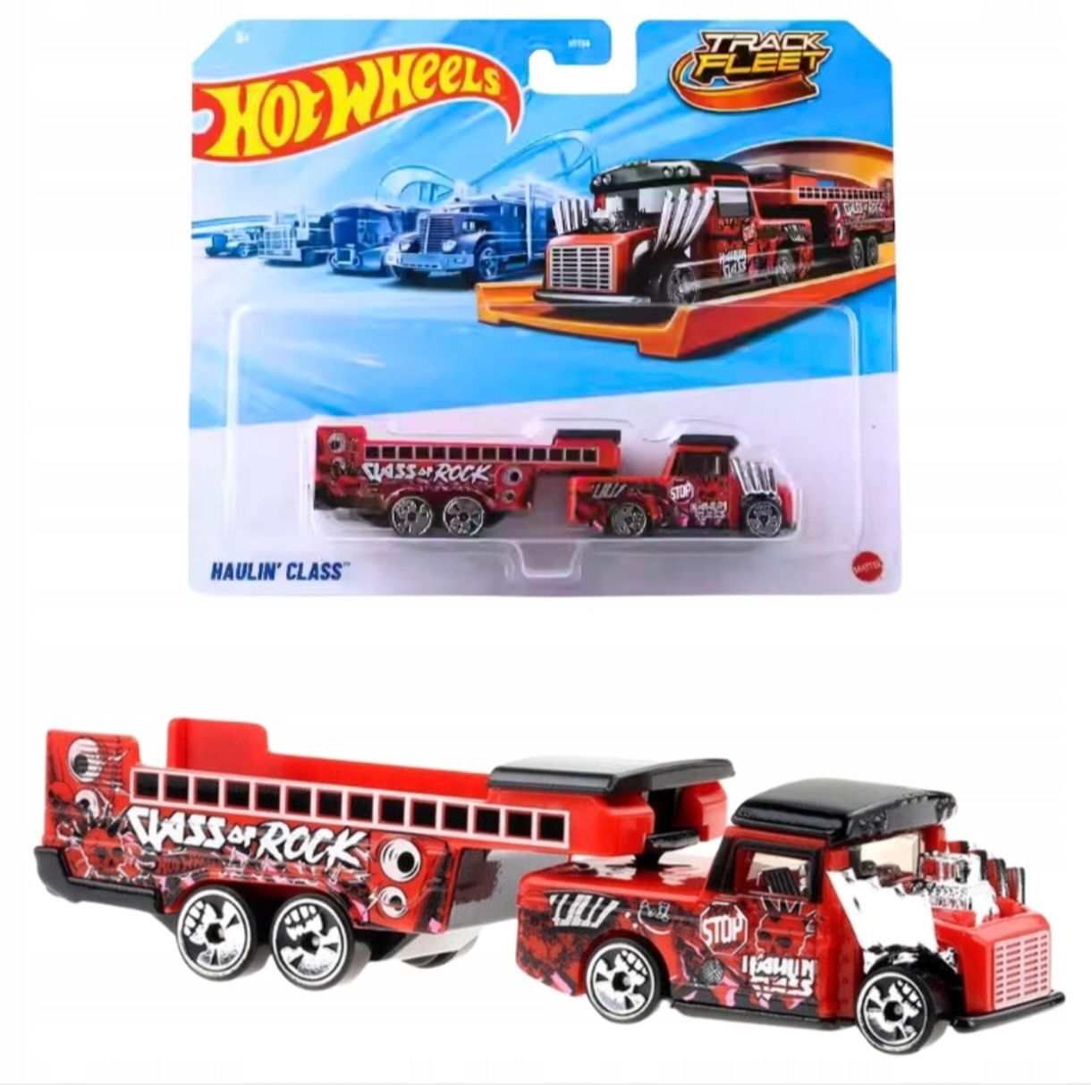 Ciężarówka Hot Wheels  Pojazd CIĘŻARÓWKA Resorak HAULIN' CLASS