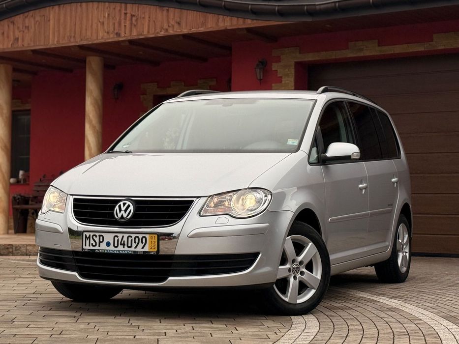 Volkswagen Touran United 2.0 TDI 140 KM • 2009 • 7-osobowy • 144 tys. km • Po opłatach
