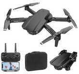 Nowy dron E99 PRO 2 kamera FPV zasięg 200m 20min walizka zawis