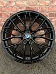 Nowe czarne felgi 5x120 19 BMW F10 8.5j ET35 9.5j ET40 F12 F06 5 GT E90 F01 X1 X3 F25 X4 Z4 F30 F32 F34 F36 E60 jak styling 405 M pakiet Carbonado Shine