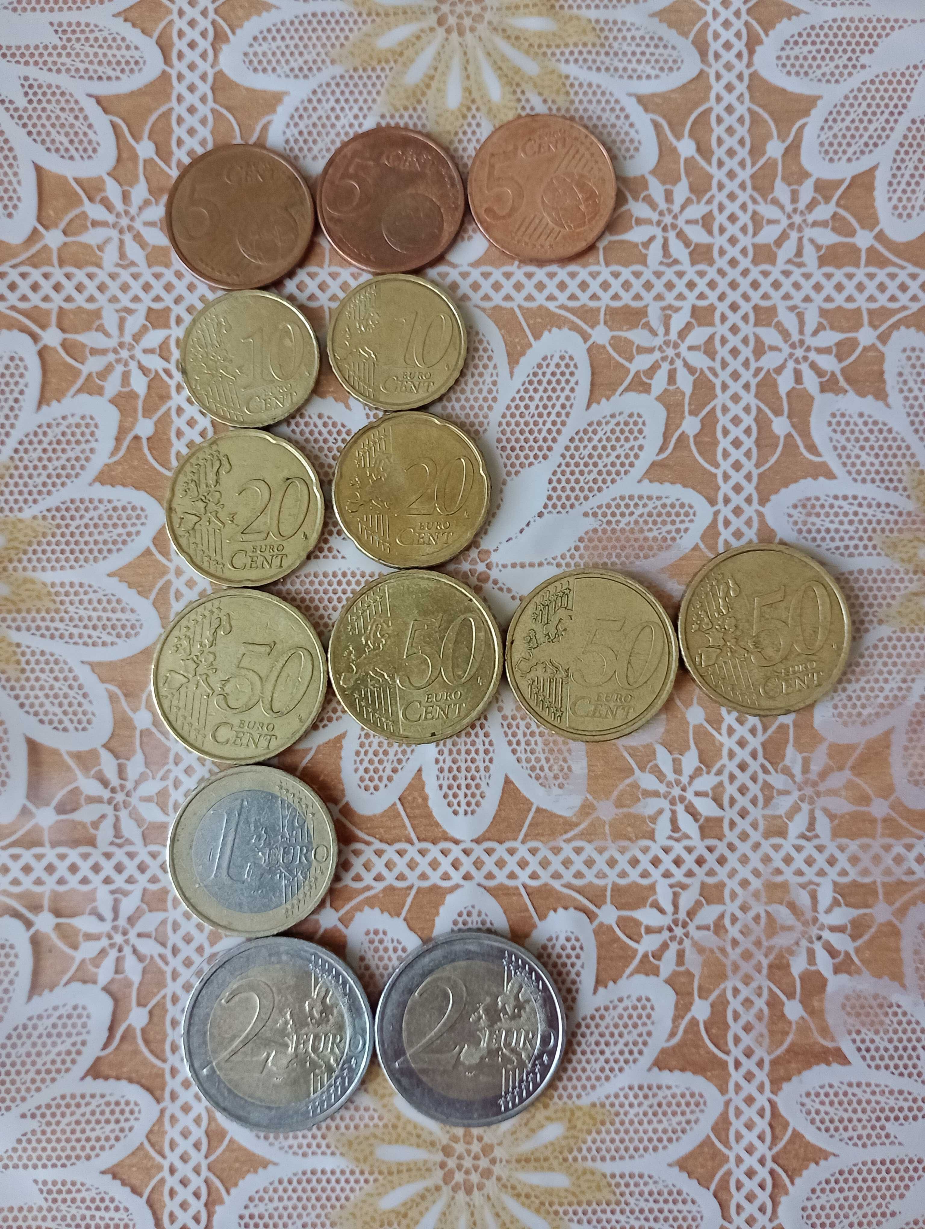 Набор евро монет