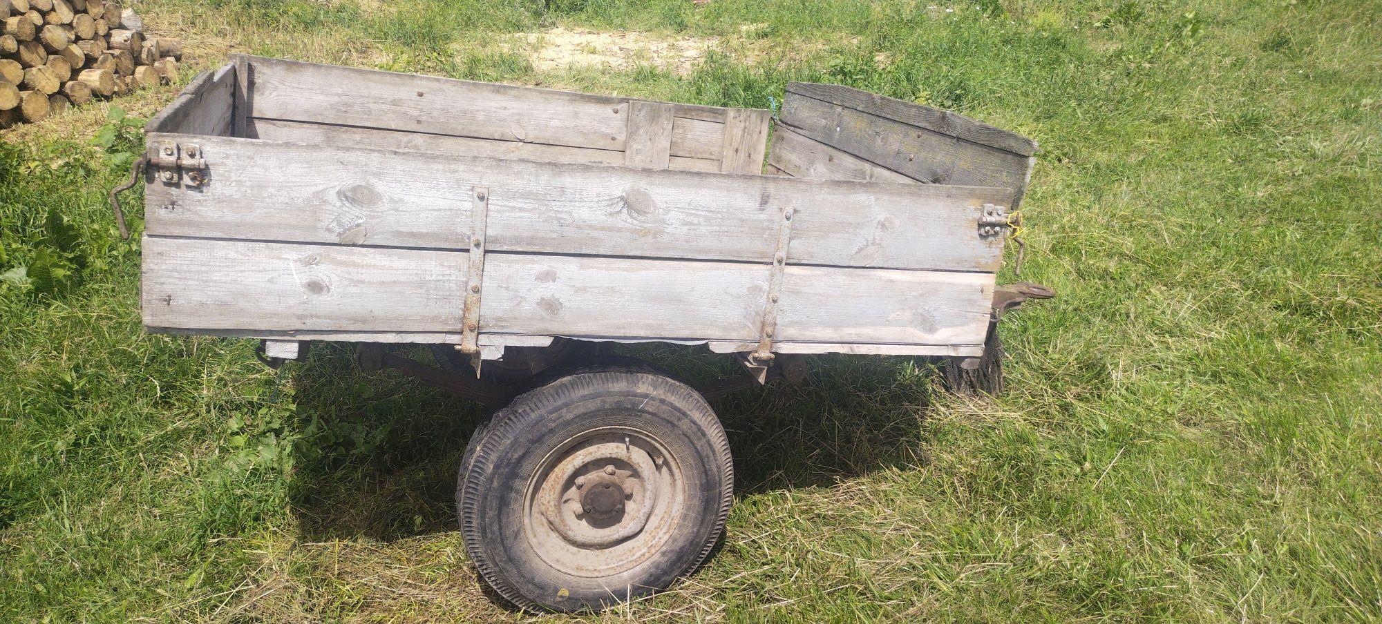 Прицеп до трактора, причіп для китайця