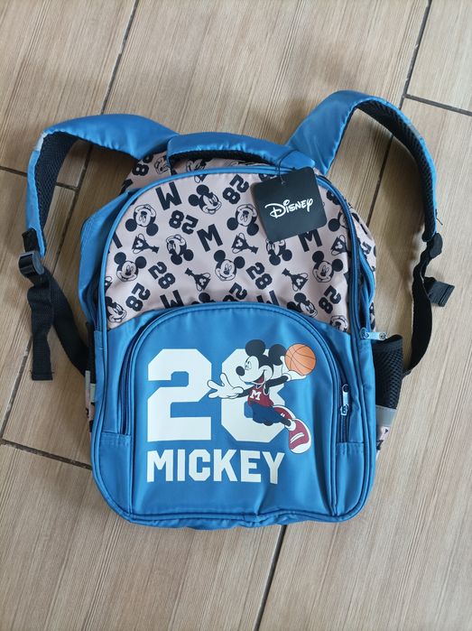 Plecak dwukomorowy Mickey mouse nowy
