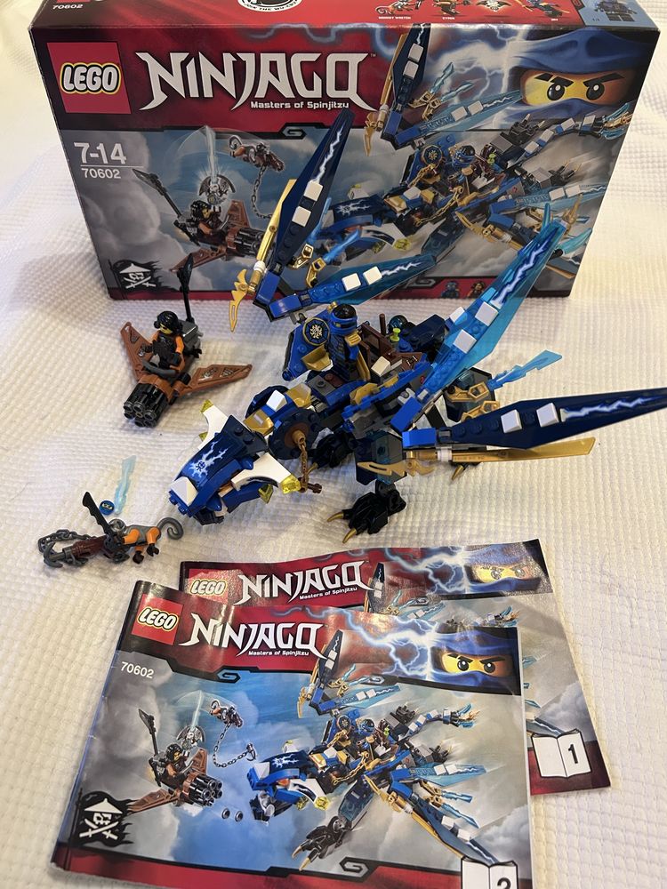 Smok Żywiołów Jaya Lego Ninjago 70602 klocki