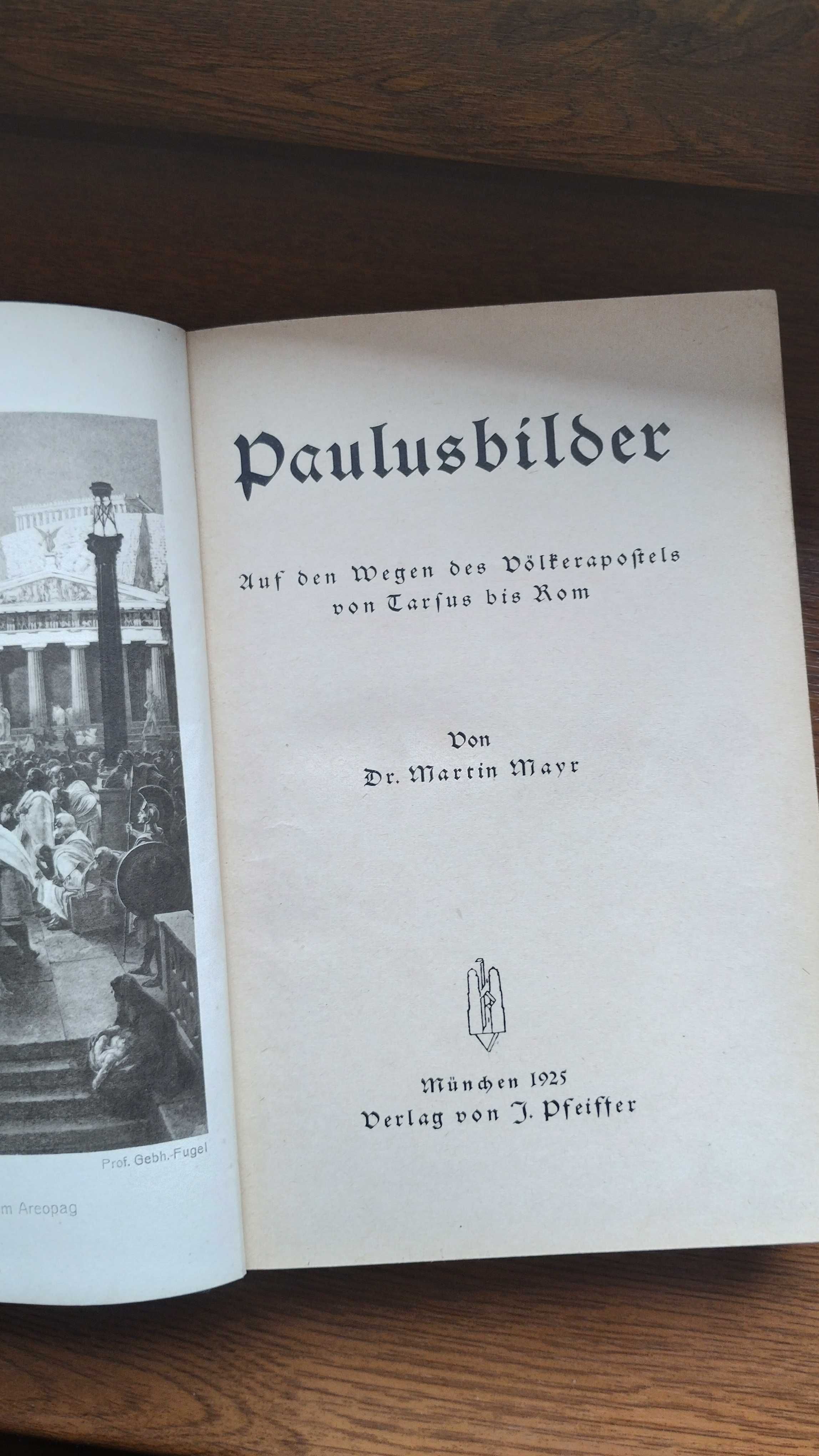 Paulusbilder książka po niemiecku 1925 rok okres międzywojenny