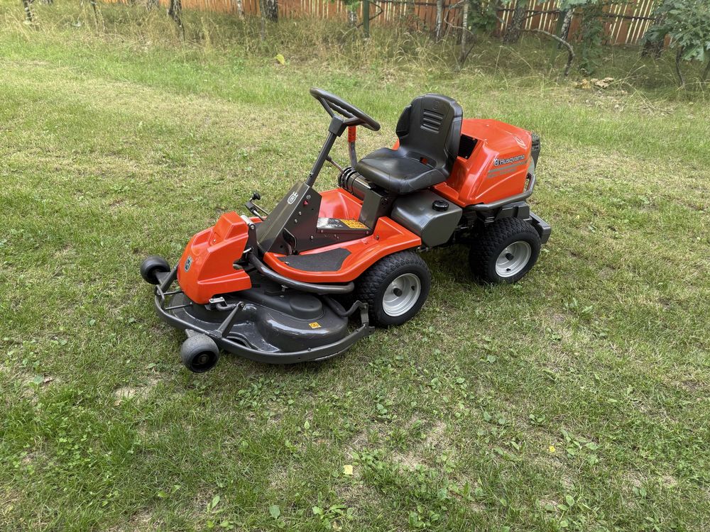 Kosiarka traktorek Husqvarna Rider 155 AWD 4X4 mulczer pompa oleju