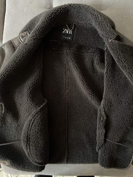 Дублянка тепла коричнева  Zara