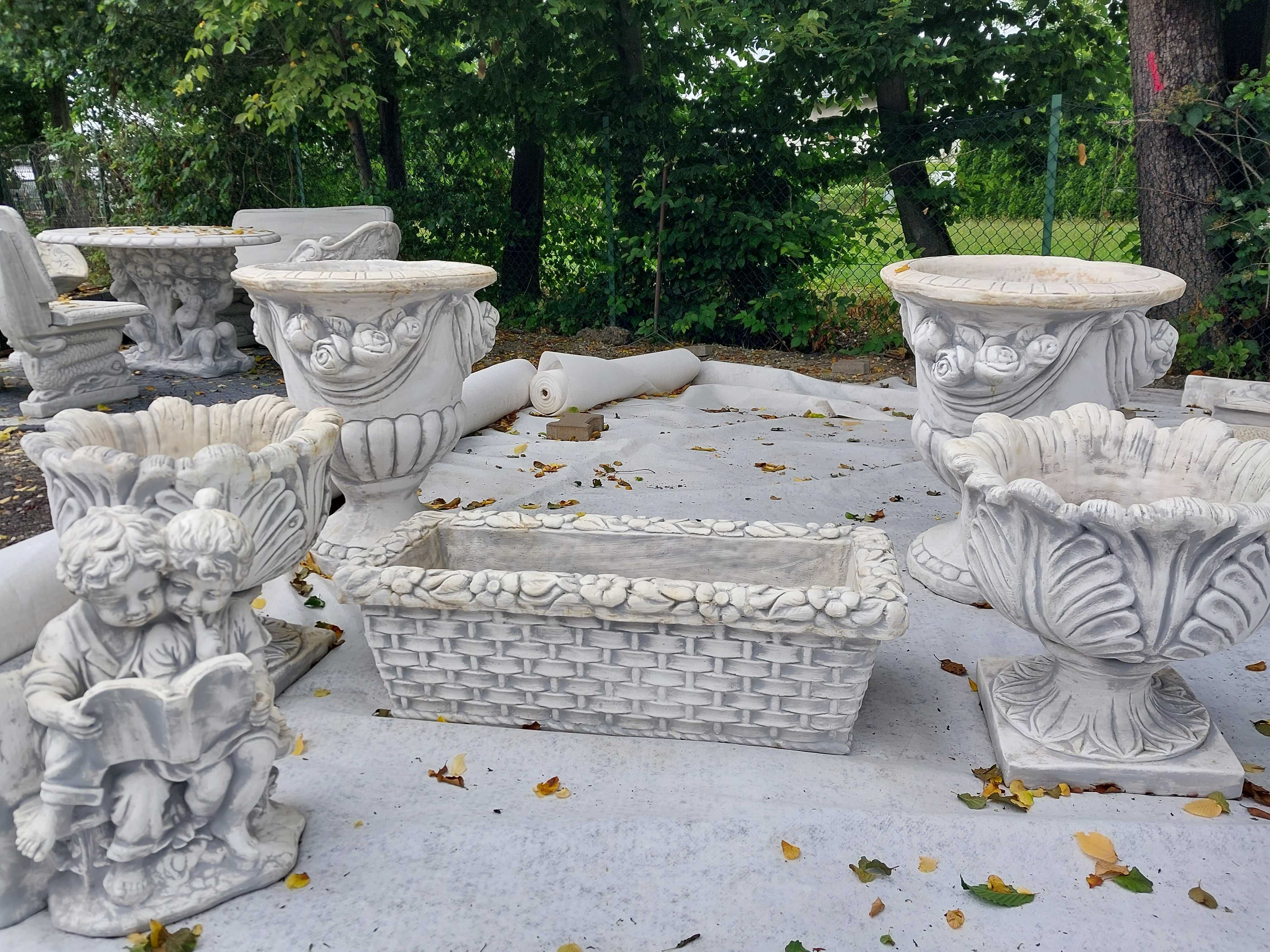 Betonowe meble ogrodowe , fontanny, figury , donice, lew, orzeł