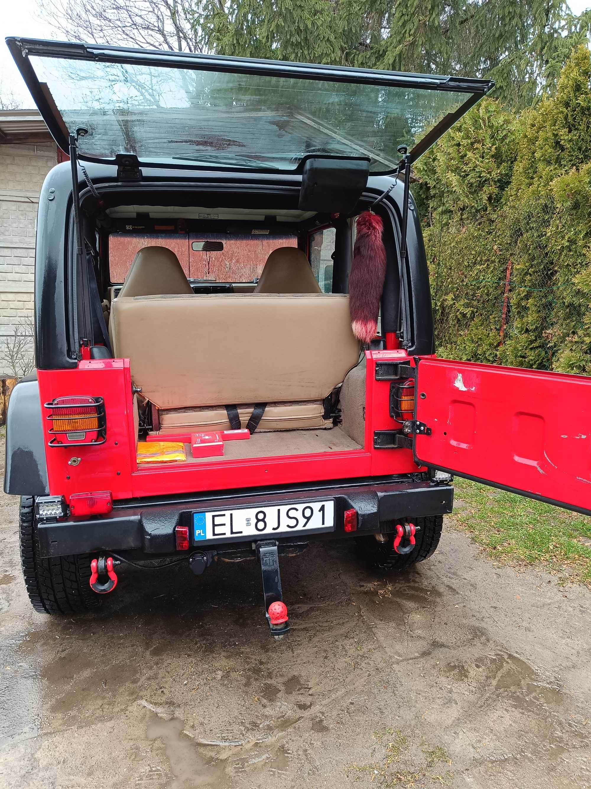 Terenowy 4x4 Jeep wrangler tj Polski salon 4.0. LPG