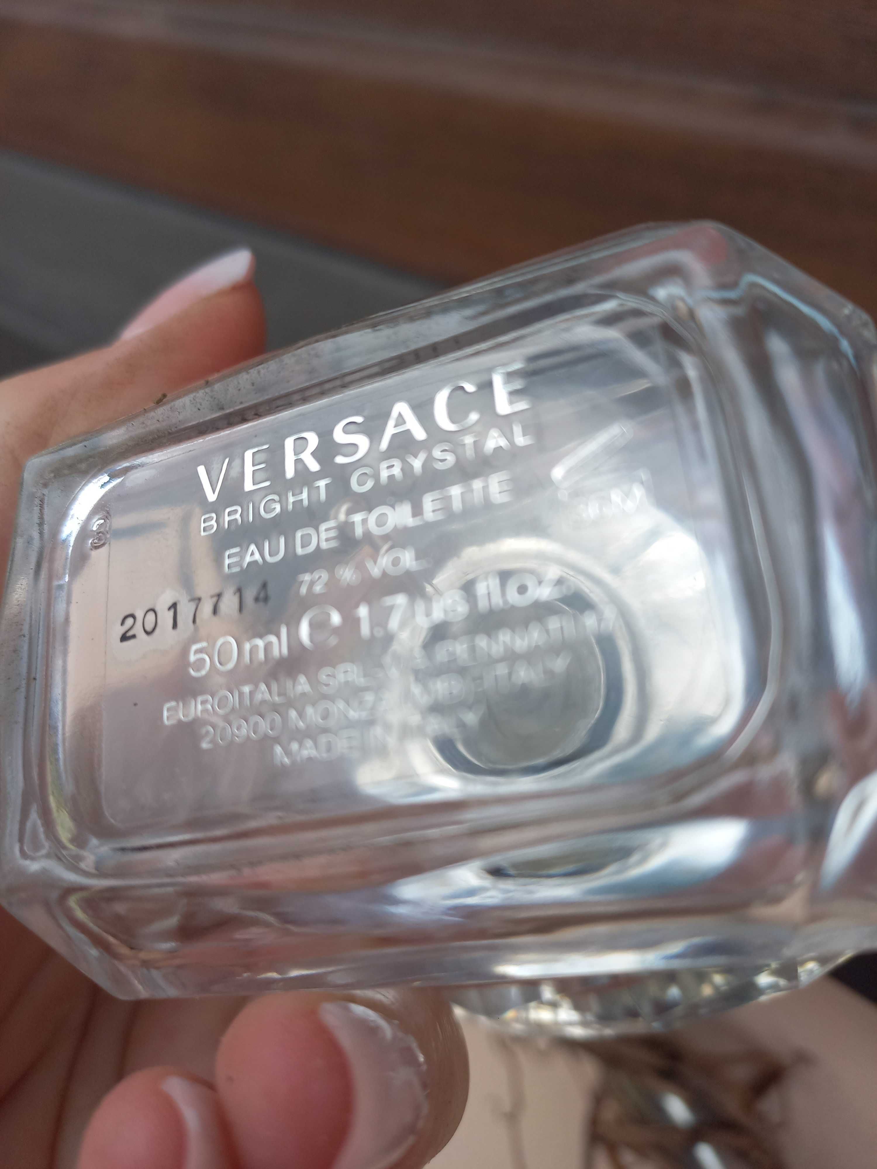 Butelki po perfumach versace cristal i lancome tresor oryginalne
