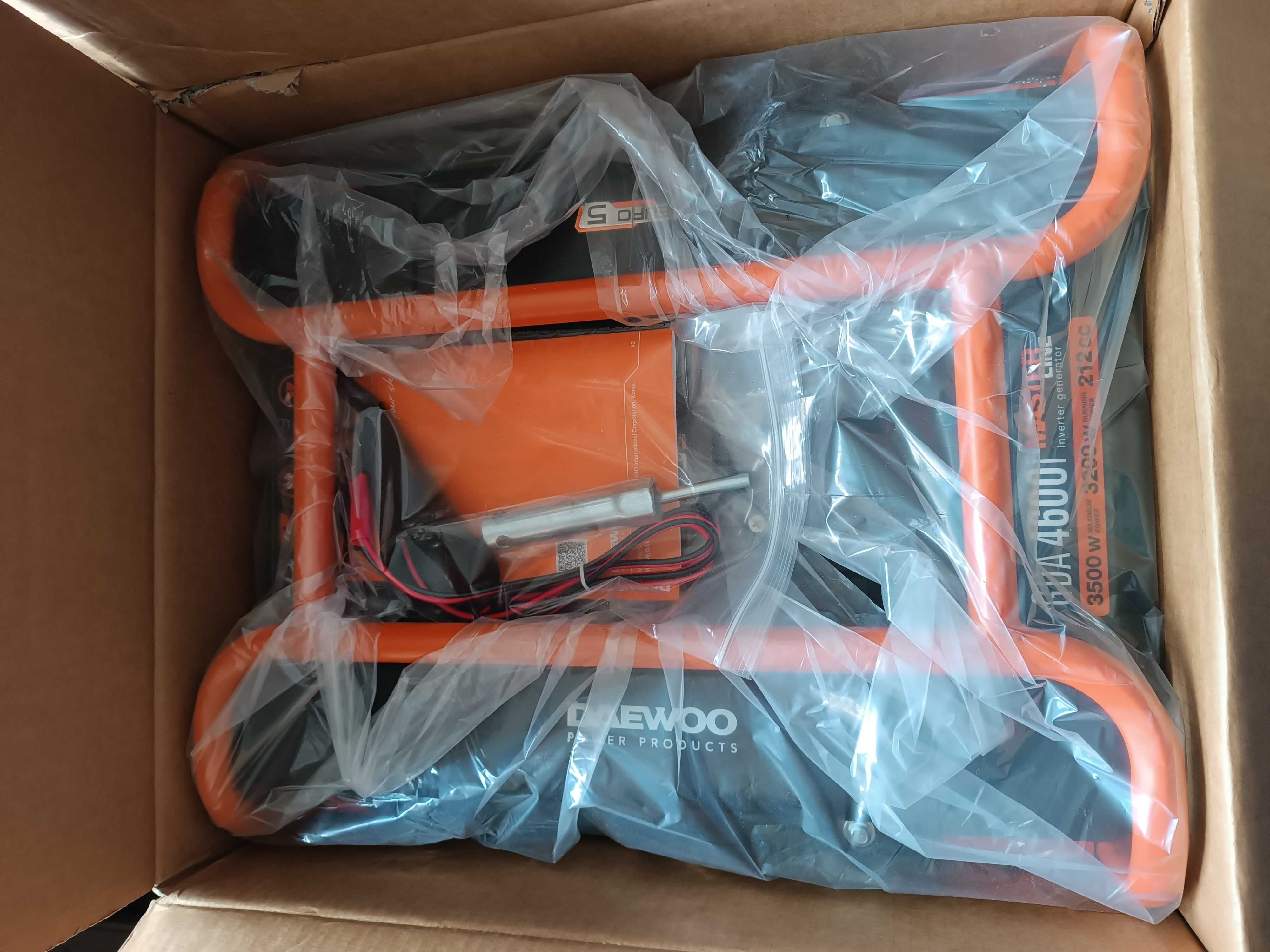 Інверторний бензиновий генератор Daewoo Power GDA 4600i 3,5 кВт