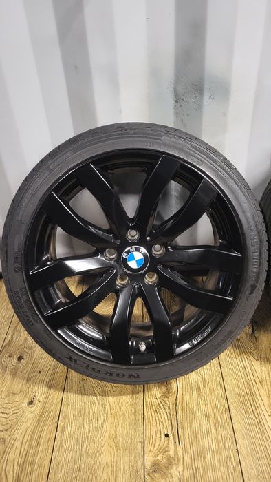 Felgi BMW 18" 5x120 z oponami 225/40 R18 seria 3 E90 F30 E46 5 E60 F10