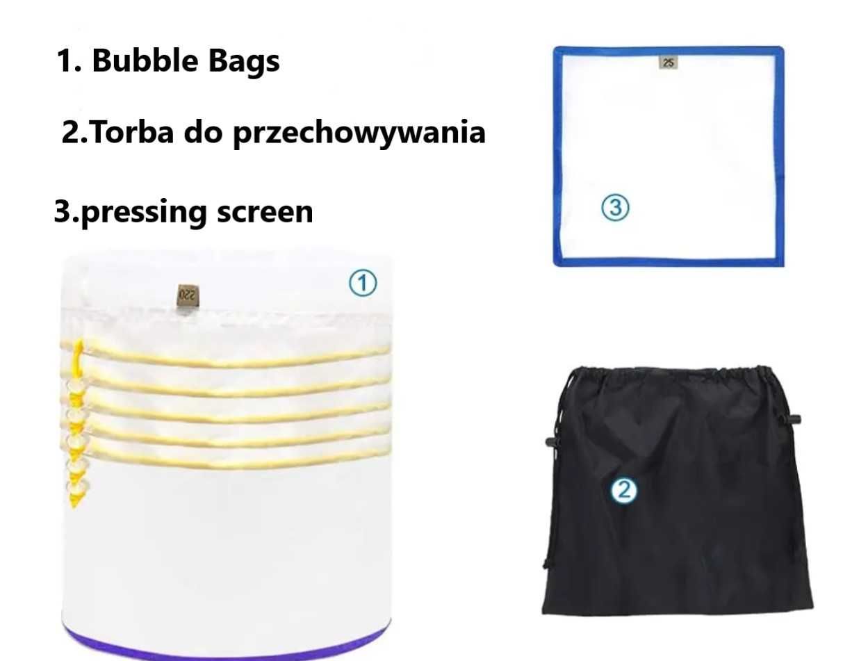 worki bubble bags 5x 20L nowość 2023 !!