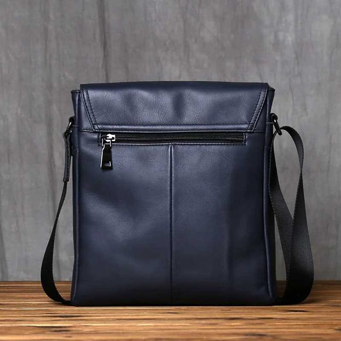 Чоловіча сумка через плече  з натуральної шкіри